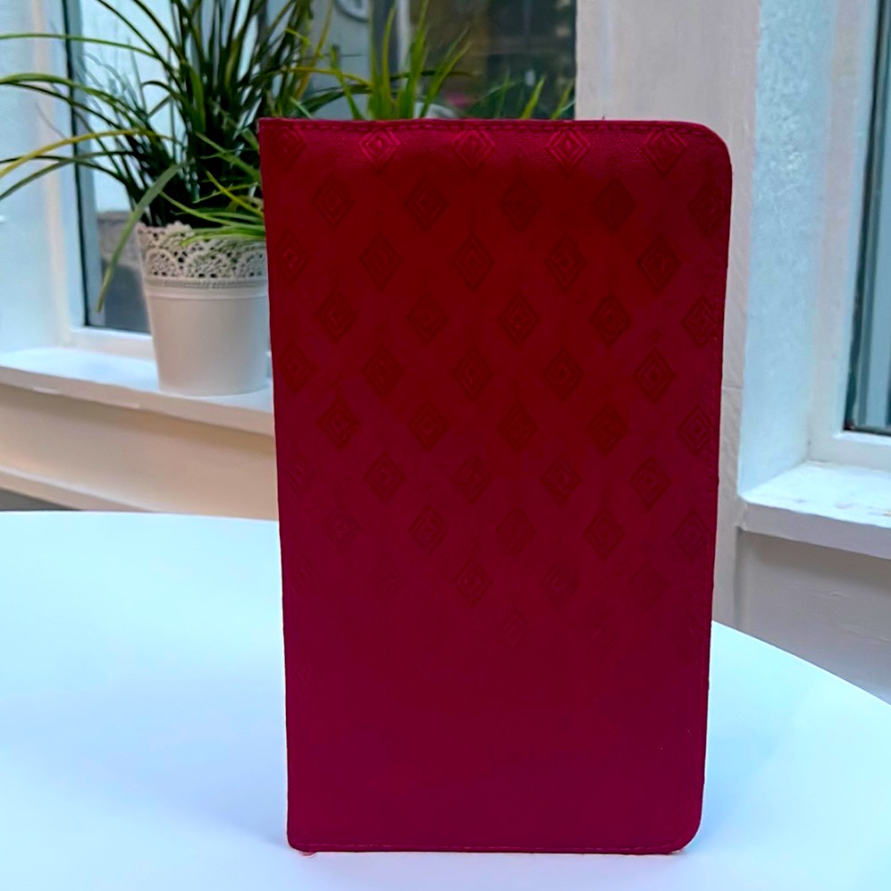 New Unisex Red Travel Wallet